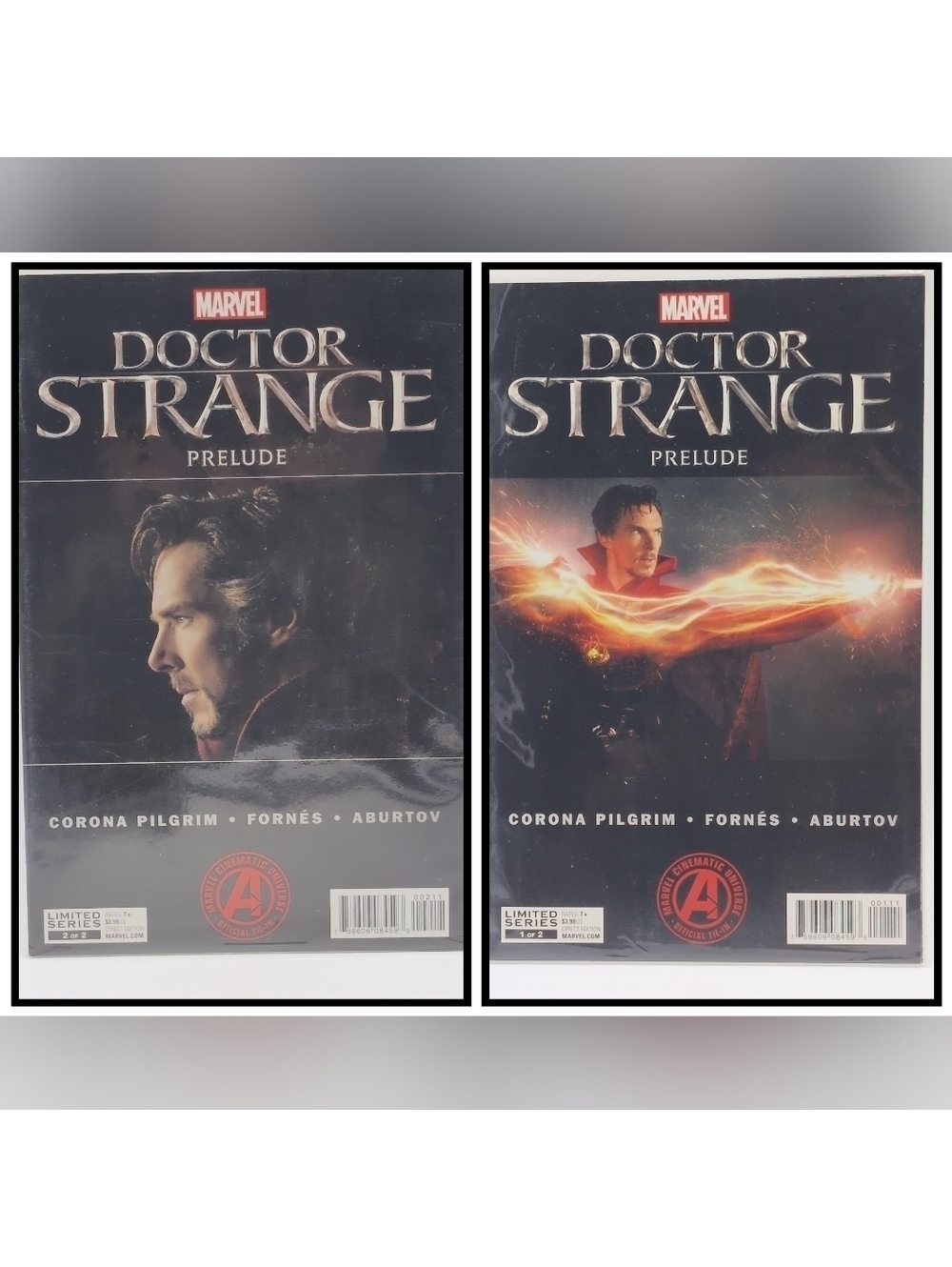 Marvel Doctor Strange Prelude Comic Books 1 Of 2, And 2 Of 2